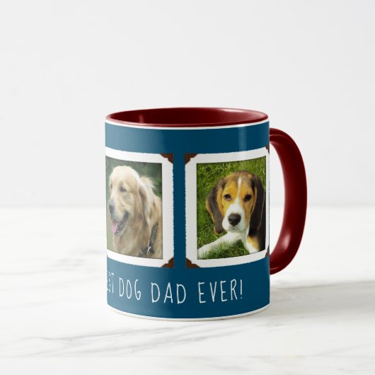 Mug Cadeau Photo Pour Chien / Chat Maman / Papa Person (Devant droit)