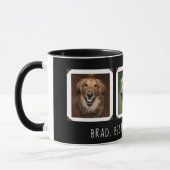 Mug Cadeau Photo Pour Chien / Chat Maman / Papa Person (Gauche)