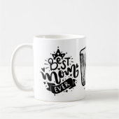 Mug Cadeau photo Queen 'Best Mom Ever' (Gauche)