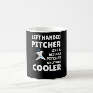 Mug Cadeau Pitcher à main gauche Lefcher Pitcher Bas