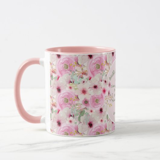 Mug CADEAU - Poèmes grand-mère de petits-enfants - PER (Gauche)