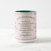 Mug CADEAU - Poèmes grand-mère de petits-enfants - PER (Centre)