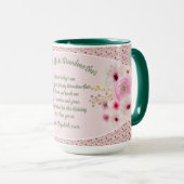 Mug CADEAU - Poèmes grand-mère de petits-enfants - PER (Devant droit)