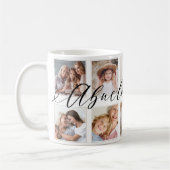 Mug Cadeau pour Abuela | Collage photo pour petits enf (Gauche)