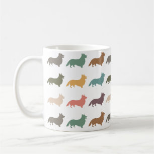 Mug Cadeau pour amateur de Corgi mignon Vaisselle Rétr