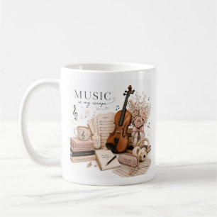 Mug Cadeau pour amateur de musique de luxe doux