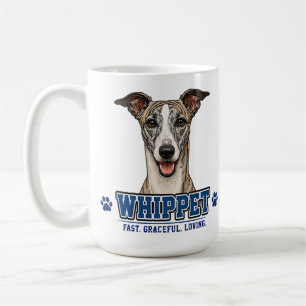 Mug 🐾 Cadeau pour amateur de Whippet 🐾