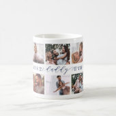 Mug Cadeau Pour Best Daddy Ever Famille Photo Collage  (Centre)