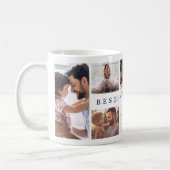 Mug Cadeau Pour Best Daddy Ever Famille Photo Collage  (Gauche)