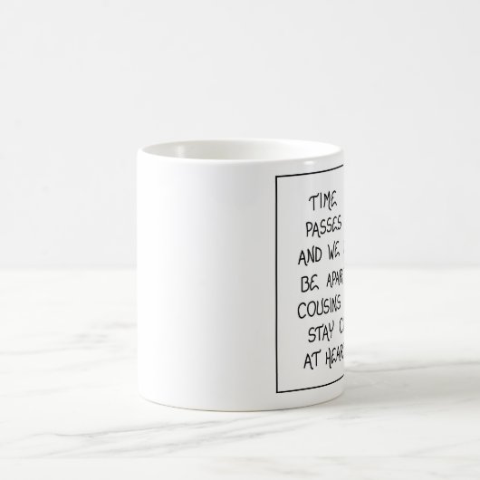 Mug cadeau pour cousins (Centre)