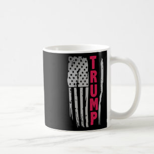 Mug Cadeau pour électeur partisan de Trump Drapeau amé