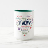 Mug Cadeau pour Enseignant (Centre)