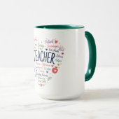 Mug Cadeau pour Enseignant (Devant droit)