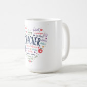 Mug Cadeau pour Enseignant (Devant droit)