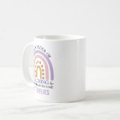 Mug Cadeau pour Enseignant Adorable – Rentrée Scol (Devant gauche)