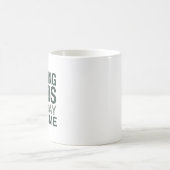 Mug Cadeau pour enseignant Croissance des esprits un j (Centre)