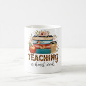 Mug Cadeau pour Enseignant | Enseigner est une Affaire (Centre)