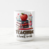 Mug Cadeau pour Enseignant | Enseigner est une Affaire (Centre)