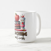 Mug Cadeau pour Enseignant | Enseigner est une Affaire (Devant droit)