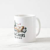 Mug Cadeau pour Enseignant | Les Enseignants Changent (Devant droit)