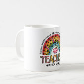 Mug Cadeau pour Enseignant | Les Enseignants Font Tout (Devant gauche)