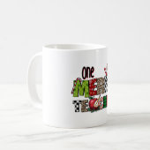 Mug Cadeau pour Enseignant | Un Enseignant Joyeux (Devant gauche)