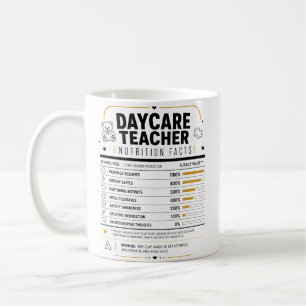 Mug Cadeau pour enseignante de garderie pour éducatric