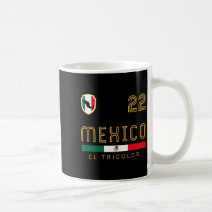 Mug Cadeau pour fan de drapeau de football de soccer v