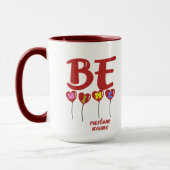 Mug cadeau pour femme ou amie, Coupe de nom person (Gauche)