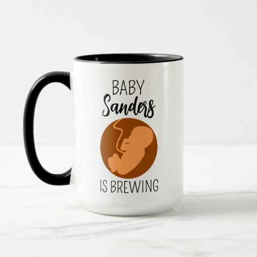 Mug Cadeau pour future maman, Cadeau pour futurs paren (Gauche)