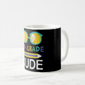 Mug Cadeau pour garçon élève de 4e rentrée scolaire (Devant droit)