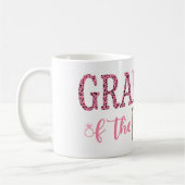 Mug Cadeau pour grand-mère de la mariée Impression léo (Gauche)