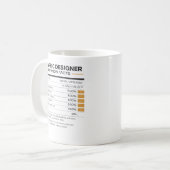 Mug Cadeau pour graphiste pour artiste numérique (Devant gauche)