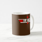 Mug Cadeau pour hommes de la Fête des pères Top Uncle (Devant droit)