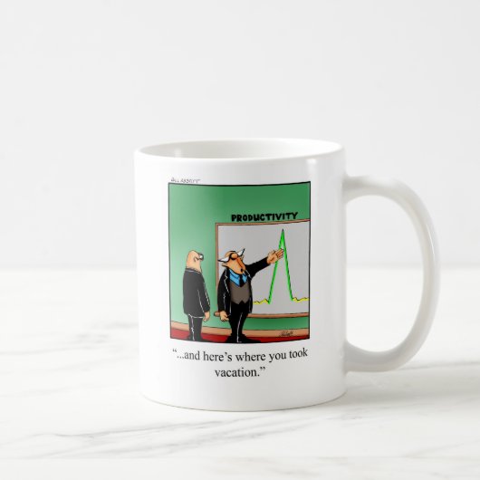 Mug Cadeau pour Humour professionnel d'entreprise (Droite)