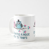 Mug Cadeau pour la 15ème huée d'anniversaire de (Devant gauche)