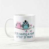 Mug Cadeau pour la 31ème huée d'anniversaire de (Gauche)