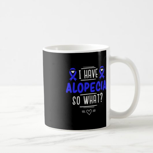 Mug Cadeau pour la calvitie ponctuelle Patients Perte  (Droite)