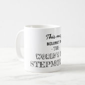 Mug Cadeau pour la meilleure belle-mère (Devant gauche)