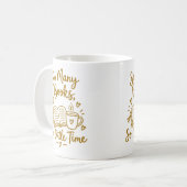 Mug Cadeau pour lecteur ayant tant de livres et si peu (Devant gauche)