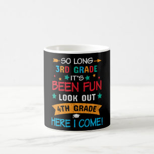 Mug Cadeau pour l'élève de 4e année pour dire au revoi