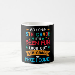 Mug Cadeau pour l'élève de 6e pour dire au revoir à la
