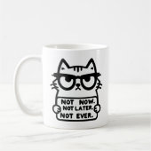 Mug Cadeau pour les amateurs de chats (Gauche)