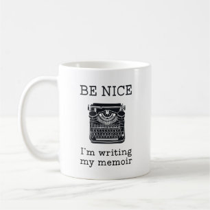 Mug Cadeau pour les écrivains drôle Personnalisé