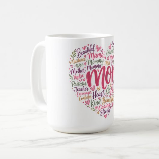 Mug Cadeau pour maman (Devant gauche)