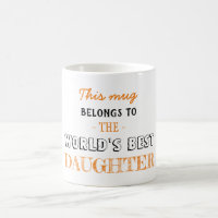 Cadeau pour meilleure fille orange cadeau de Noël