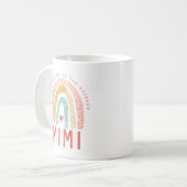 Mug Cadeau pour Mimi | Toutes les couleurs de l'arc-en (Devant gauche)