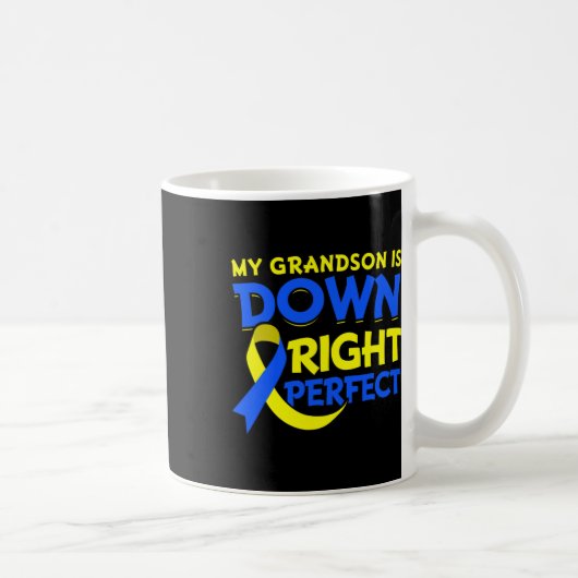 Mug Cadeau pour mon petit-fils avec syndrome de Down, (Droite)