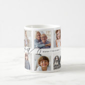 Mug Cadeau pour Opa | Collage photo pour petits enfant (Centre)