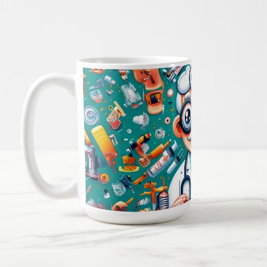 Mug Cadeau pour ophtalmologiste (Gauche)
